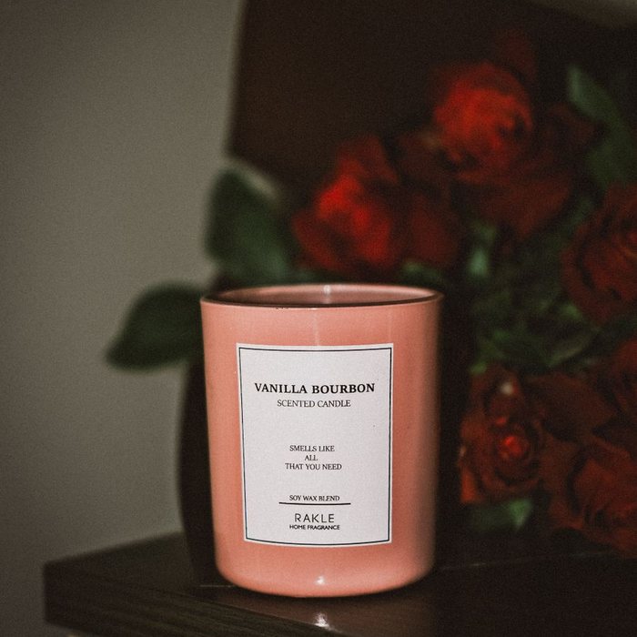 Bougie parfumée Ambre & Vanille 180 g