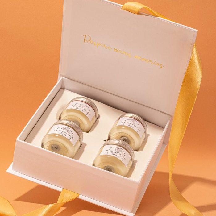 Coffret découverte · 3 bougies 80 g